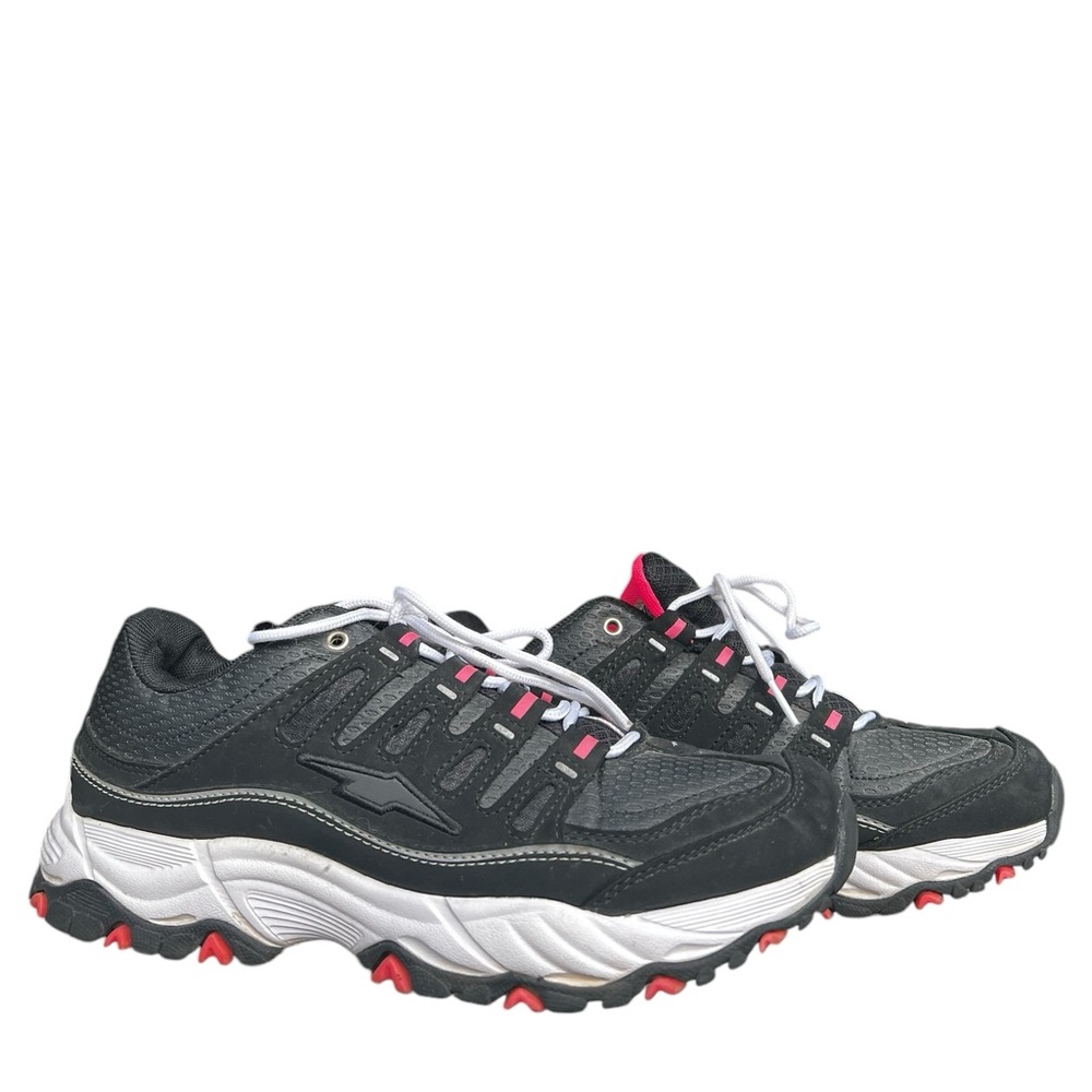 Avia Womens Respon-Cel Walking Shoes Sneakers Black Pink ladies size 10